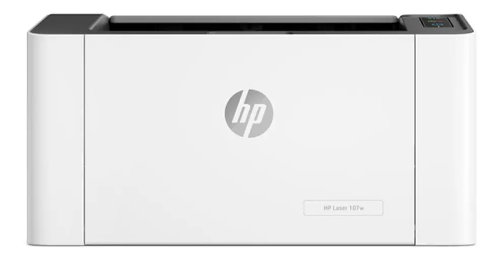 Impressora Monocromática Hp Laser 107w Cinza/branco 127v