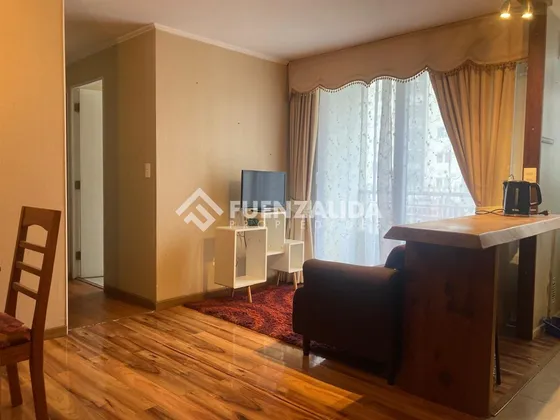 Arriendo Departamento Amoblado 3d1b En La Paloma Iii