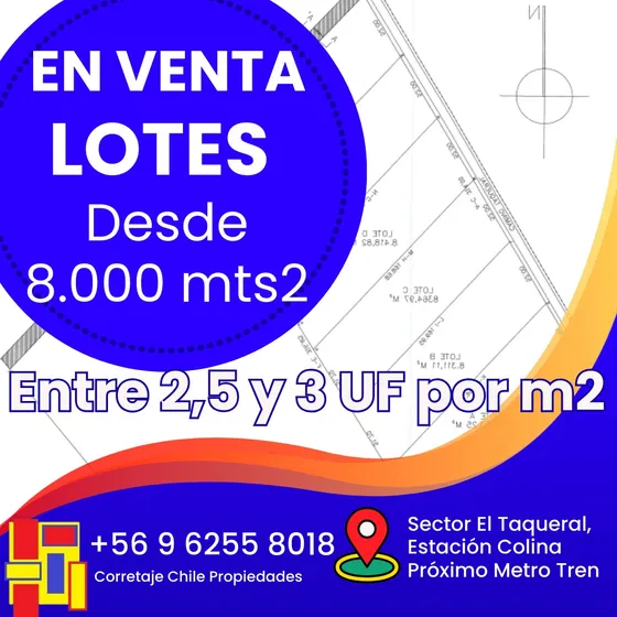 Lotes En Venta Desde 8.000 M2