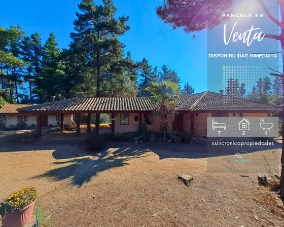 Se Vende Parcela Con 2 Construcciones Solidas En Algarrobo