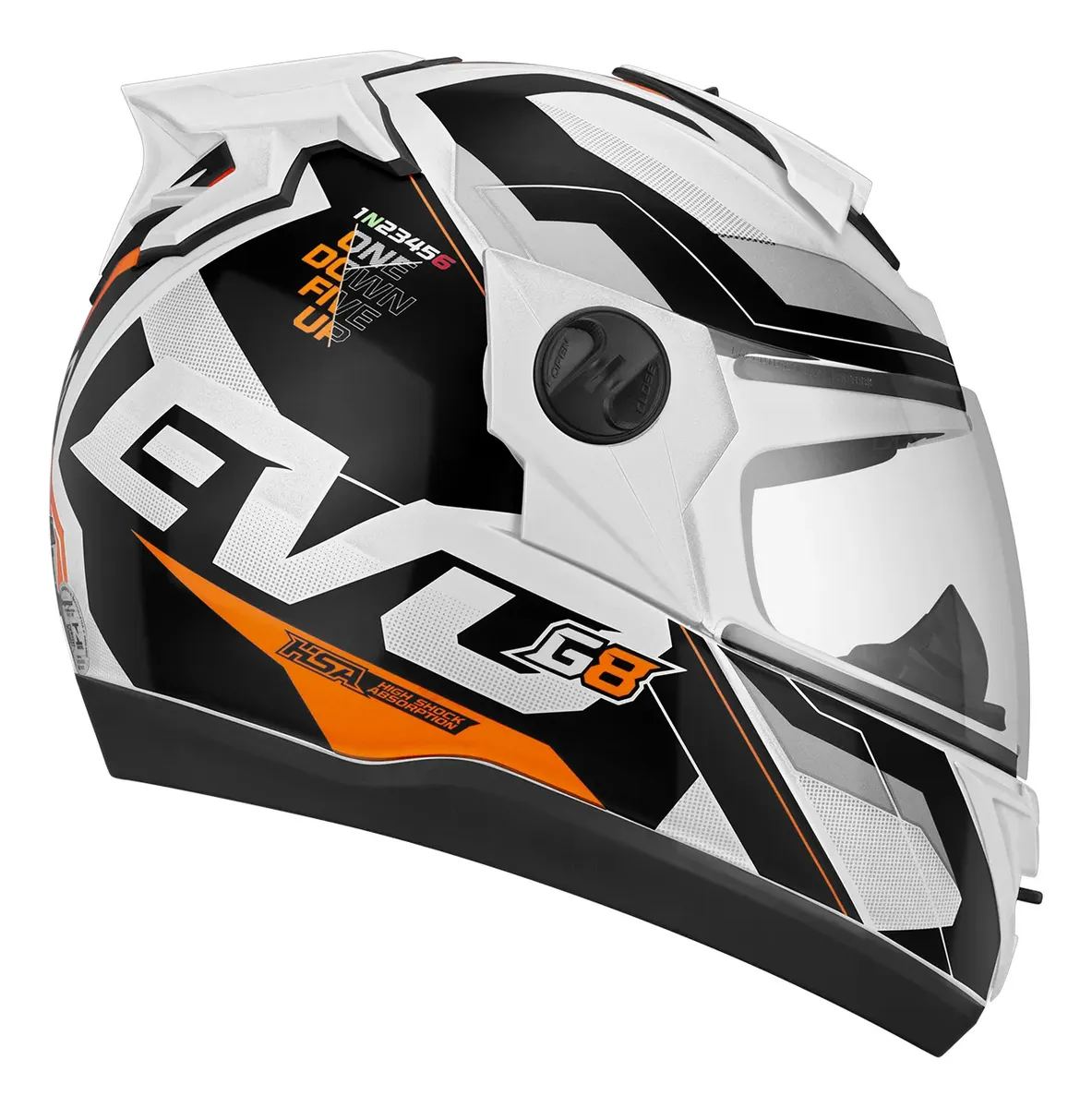 Capacete Fechado Pro Tork Evolution 788 G8 Evo Esportivo