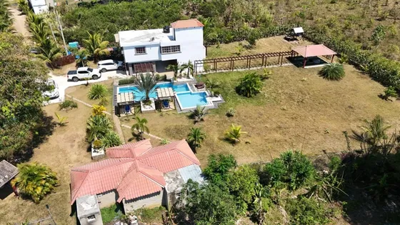 Finca Full De 460 Tareas En Monte Plata Don Juan Juan Ganader, Agricola Y Vacacional Tremenda Villa 