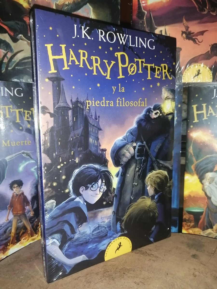 Puntos De Libro Harry Potter Harry Potter, Colección Completa. Siete Tomos. Salamandra | Mercado Libre