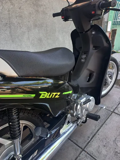 Motomel Blitz 110 Full 0km Patentada 2025 Color Negro