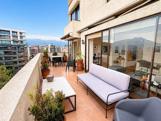 Departamento Penthouse Amoblado 2d, Las Nieves Vitacura
