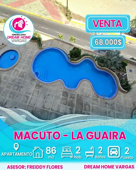 Apartamento En Venta  Macuto  La Guaira 