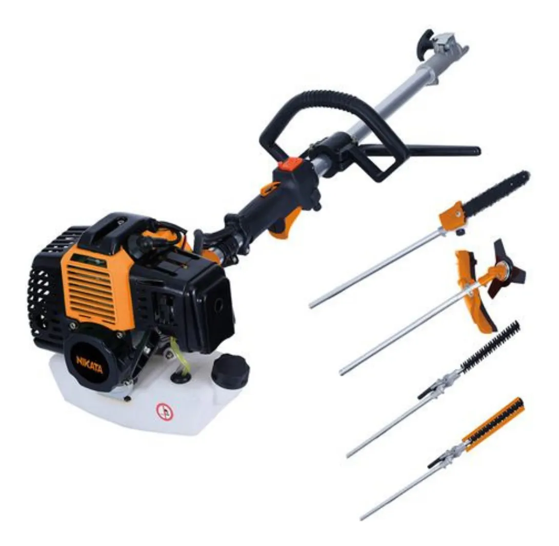 NIKATA Desbrozadora Multifunción 4en1 Gasolina 2t Accesorios NIKMF-0452