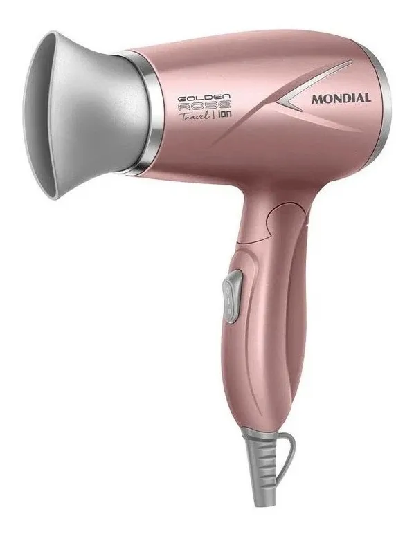 Secador de Cabelos Travel Mondial 1200W - SC-47-GR