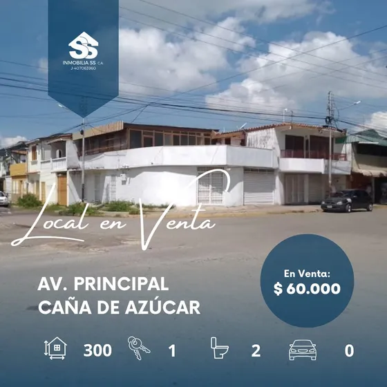 Local En Venta - Maracay, Caña De Azucar 