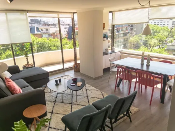 Departamento En Arriendo De 2 Dorm. En Providencia