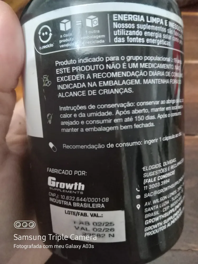 Foto do produto compartilhada pelo comprador 3 de 5