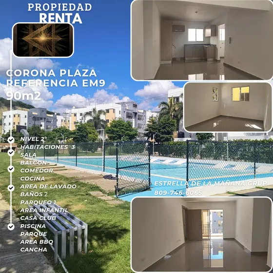 Hermoso Apartamento Tipo Resort En Corona Plaza 