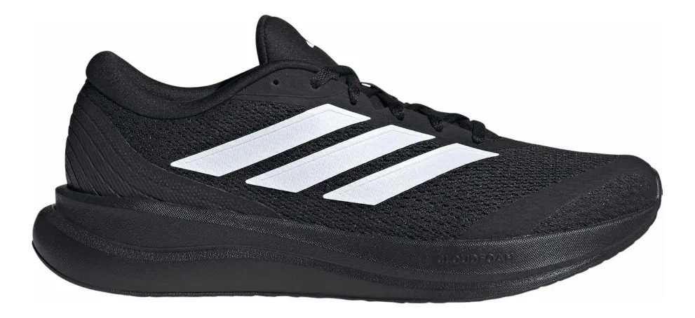 Tênis De Corrida Masculino Runfalcon 6 Cloudfoam adidas Preto Liso 42 Br