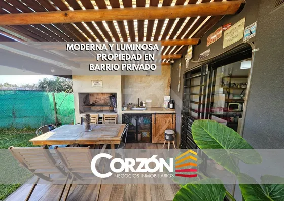 Venta De Casa 3 Ambientes En Barrio Privado Umbrales De La Merced I - Acepta Permuta 