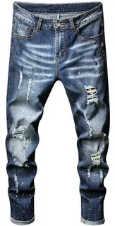 Vaqueros con parches hombre sale