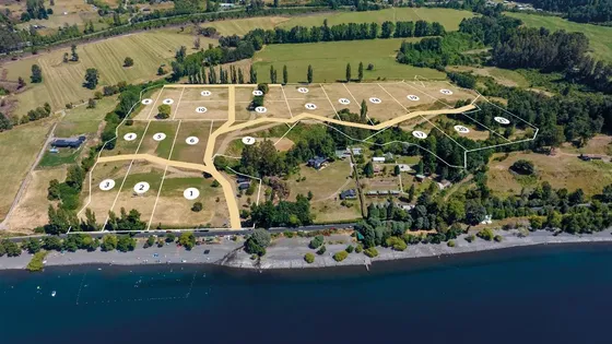 Se Vende Parcela Con Vista Al Lago A 4 Min De Lago Ranco