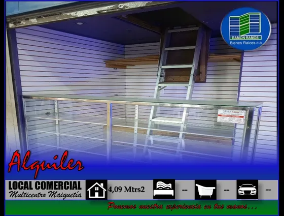 Se Alquila Local Comercial En El Multicentro Maiquetía.