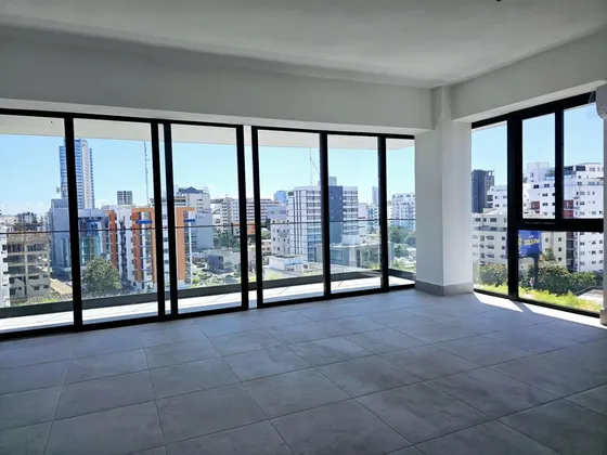 Ba287 - Naco | Apartamento En Venta | 3 Habitaciones | 150 M² | Torre Nueva | Mejor Zona De Naco | Piscina Panorámica | $2,500 Usd | #foxpiantini