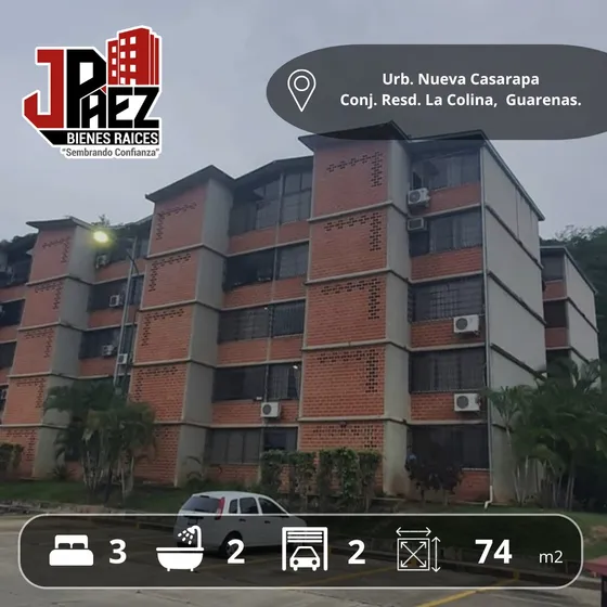Apartamento En Venta La Colina Nueva Casarapa Guarenas