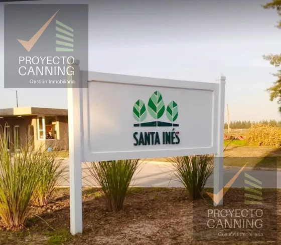 Lote Terreno En Venta Canning  Santa Ines