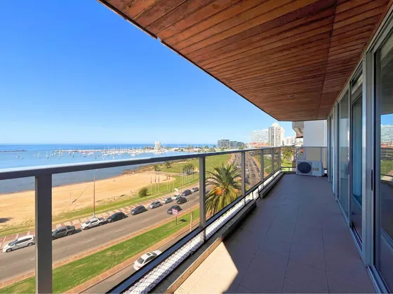 Venta/alquiler Apartamento Sobre Rambla 3 Dormitorios + Servicio Puerto Buceo - Ref 1505