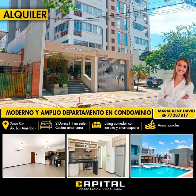 Departamento En Alquiler  - Edificio Caminetto