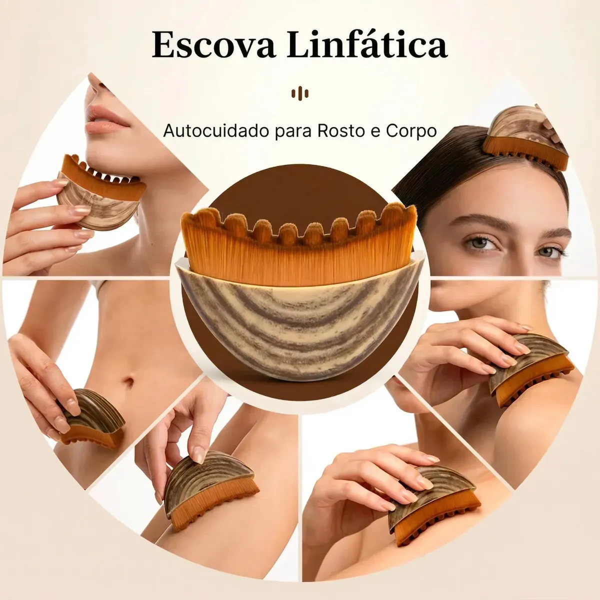 Escova Facial — resultado