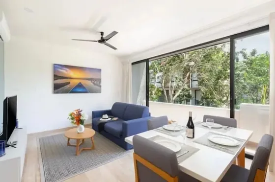 Apartamento En Renta Con Piscina Y Balcón En Aldea Zama, Tulum