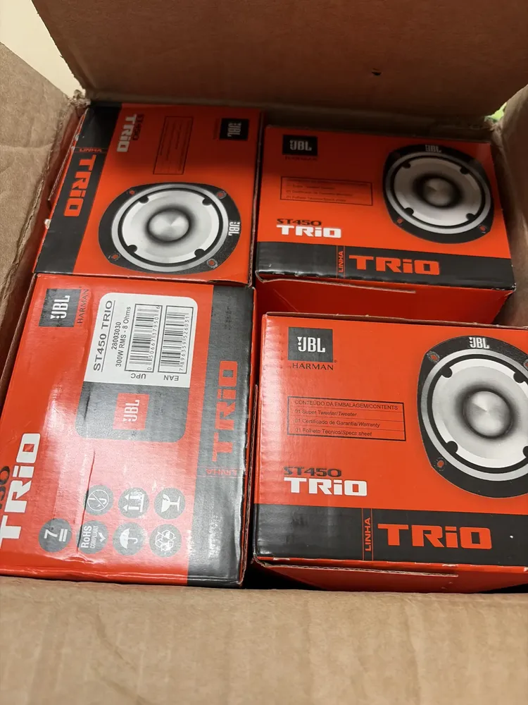 Kit 4 Super Tweeter Jbl Selenium St450 Trio 300w Rms 8 Ohms Cor