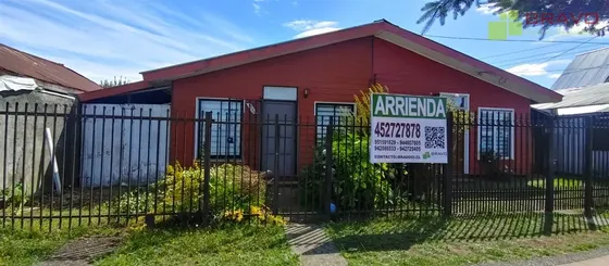 En Arriendo Casa Javiera Carrera Temuco 2d1b Estacionamiento
