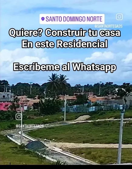 Solares Listo Para Construir En Santo Domingo Norte, Terreno En Villa Mella 