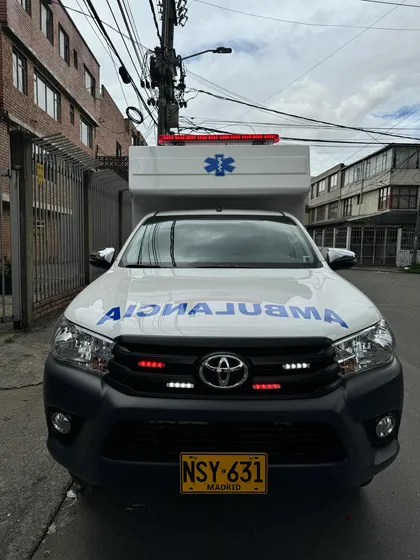 Ambulancias Toyota Hailux