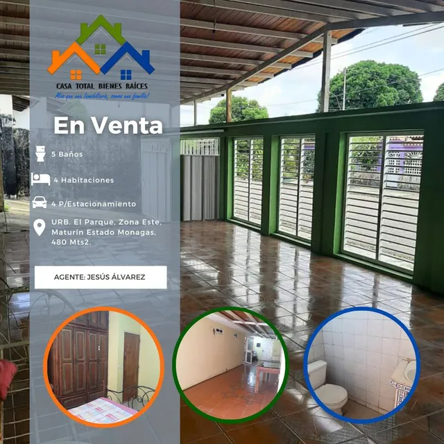 Se Vende Casa En La Urbanizacion El Parque Zona Este 