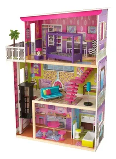Casa de madera para barbie mercadolibre sale