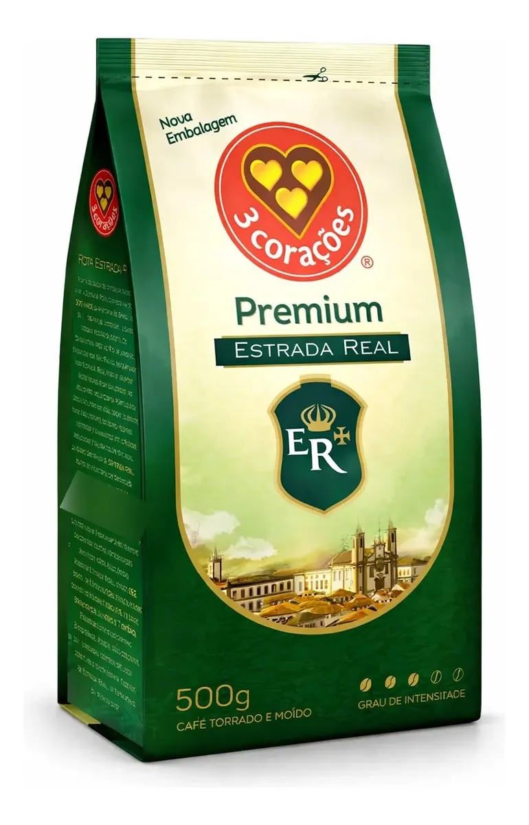 Café Gourmet 3 Corações - 500g Estrada Real