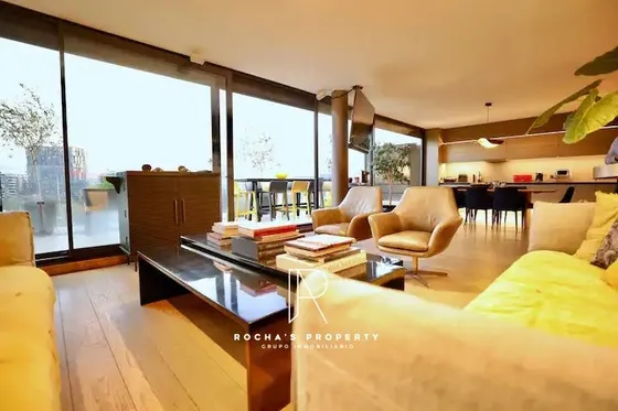 Penthouse Exclusivo Y Lujoso En Vitacura - Full Amoblado