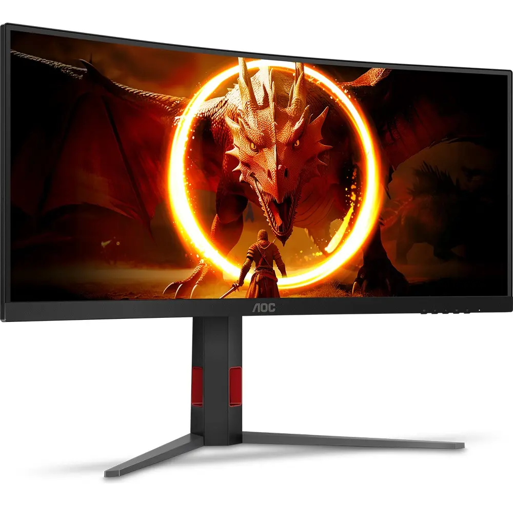 Monitor Gamer Curvo Aoc 34'' Ultrawide Wqhd 180hz U34g4c