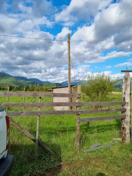 Terreno Con Rol Propio Llegar Y Es, Cabaña Con 90% Terminad,