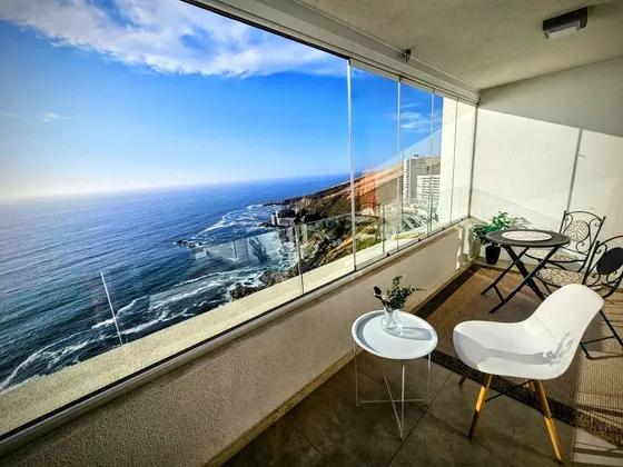Departamento Amoblado Con Hermosa Vista Al Mar
