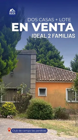 Venta Club De Campo Las Perdices 2 Casas Lote 