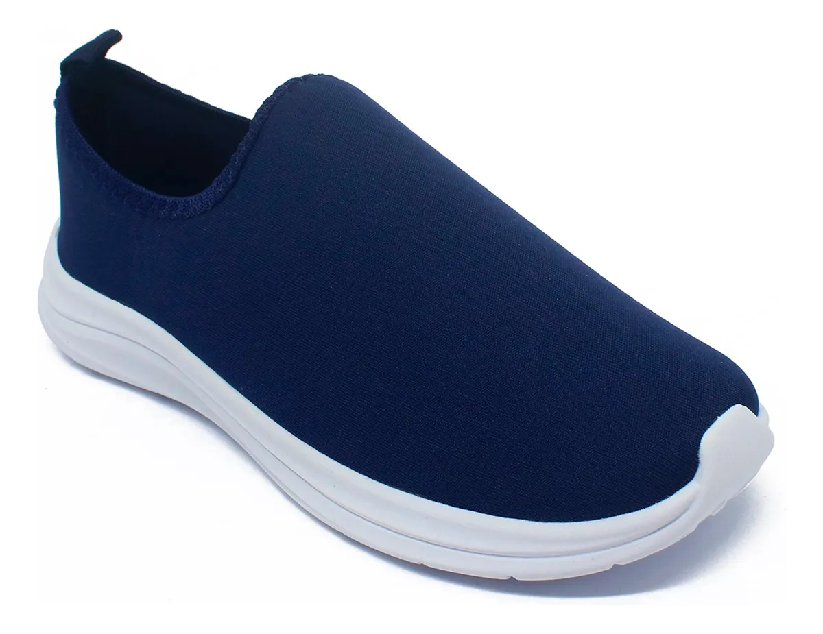 Tênis Meia Feminino na cor Azul