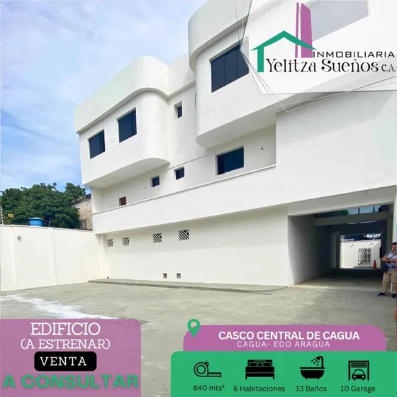 Edificio En Venta Centro De Cagua