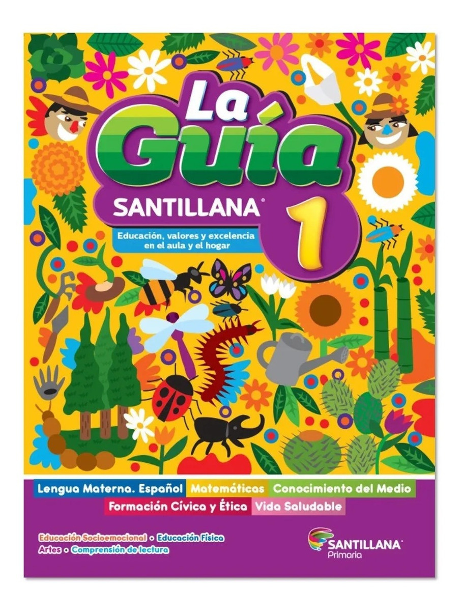 La Guía Santillana 1 Primaria Oficial 2021 2022 Original Mercado Libre 0812