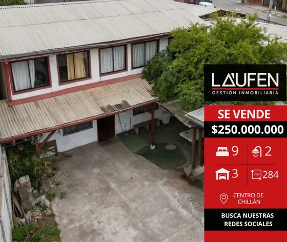 Casa El Centro De Chillán En Venta