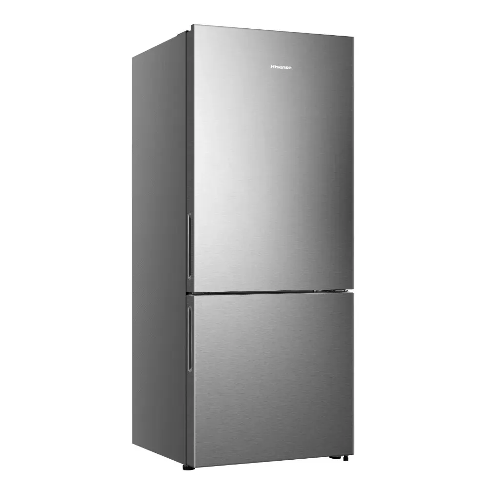GELADEIRA HISENSE FROST FREE INVERSE 417L BOTTOM FREEZER RB422 INOX