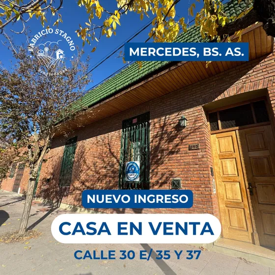 Venta Casa 4 Dormitorios Mercedes Con Cochera