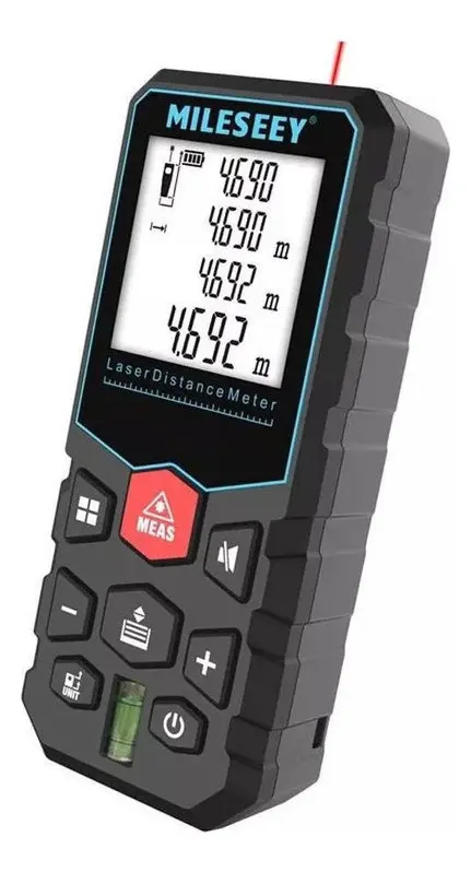 Trena a Laser Medidas De Medição De Distância A Laser Mileseey X5-40m
