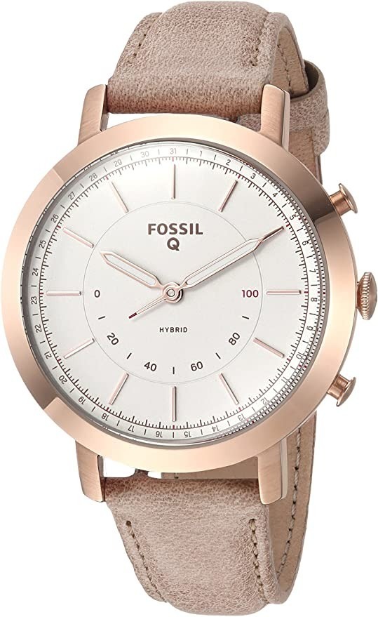 Smartwatch HÃbrido Para Dama Fossil Q Neely Ftw5007 Nude | Meses sin intereses