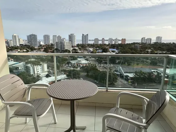 Departamento En Alquiler Temporario De 1 Dormitorio En Gala Vista, Punta Del Este