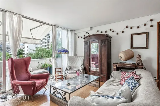 Departamento En Venta De 2 Dorm Y 2 Baños En Providencia